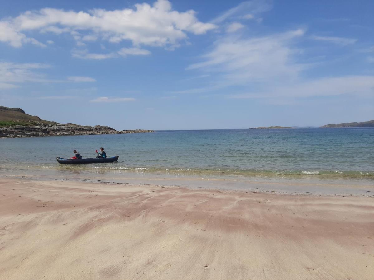 Pollan-Na Clach Cabin Lairg Eksteriør billede